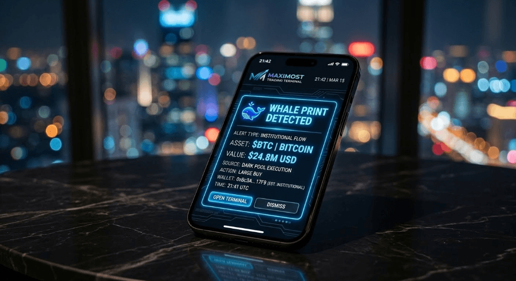 Whale print detected mobile alert